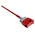 Hirschmann Test & Measurement 4A Red Grabber Clip, 60V dc Rating - 4mm Tip Size, 4mm Probe Socket Size