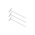 Fluke ES-162P3-2 3-Pole Stake Kit, For Use With Fluke 1623-2 & Fluke 1625-2