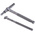 Starrett DY455 Telescopic Gauge Set, Steel, 6 piece