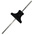 RS PRO 150mm Imperial & Metric Depth Gauge, Stainless Steel, 56g, With UKAS Calibration