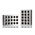 RS PRO Precision Measuring Block set Steel Imperial, 2 piece