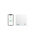 ebm-papst 8350000147 Data Logging Air Quality Monitor for CO2, Humidity, PM 2.5, Temperature, TVOC, RESET Viral Index,