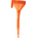 RS PRO 1.2L Plastic Heavy Duty Funnel, With 160mm Funnel Diameter, 45mm Stem Diameter