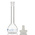 RS PRO 50ml Borosilicate Glass Narrow Neck Volumetric Flask