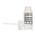 RS PRO 250ml LDPE Wide Neck Wash Bottle