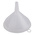 RS PRO HDPE Industrial Funnel, With 80mm Funnel Diameter, 9mm Stem Diameter