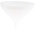 RS PRO HDPE Industrial Funnel, With 180mm Funnel Diameter, 17mm Stem Diameter