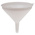 RS PRO HDPE Industrial Funnel, With 140mm Funnel Diameter, 13mm Stem Diameter