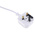 RS PRO LED Magnifying Lamp with Table Clamp Mount, 3dioptre, 125mm Lens Dia., 125mm Lens