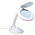 RS PRO LED Magnifying Lamp with Table Lamp, 3 dpt, 12 dpt, 125mm Lens