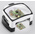 Eschenbach 1566 LED Magnifying Lamp with Table Lamp, 12dioptre, 100 x 75mm Lens
