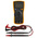 Fluke 115 Handheld Digital Multimeter, True RMS, 10A ac Max, 10A dc Max, 600V ac Max