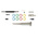 RS PRO Oscilloscope Probe, Passive Type, 100MHz, 10:1, BNC Connector