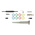 RS PRO Oscilloscope Probe, Passive Type, 200MHz, 10:1, BNC Connector