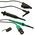 Fluke VPS410 Series VPS410-II-V Oscilloscope Probe, Passive Type, 500MHz, 1:10, Test Lead Connector