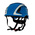 X5003VE-CE | 3M SecureFit™ Blue Safety Helmet Adjustable, Ventilated