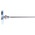 Jumo Immersion Dial Thermometer 0 → +250 °C, 608001/0110-834-841-10-104-26-26-200/000