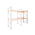 Manorga Steel Galvanised, Orange Storage Racking, 3000mm, 2700mm x 130mm x 2700mm