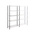 Manorga Steel Dark Grey, Light Grey Storage Racking, 2000mm, 1500mm x 1200mm x 1500mm