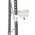 Manorga Steel Light Grey Storage Racking, 350mm x 50mm x 350mm