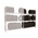 Manorga Steel Yellow Storage Racking x 100mm