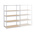 Manorga Steel Galvanised Storage Racking, 2000mm, 1250mm x 300mm x 1250mm