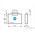 RS PRO Plastic Equipment case, 229 x 189 x 44mm