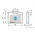 RS PRO Plastic Equipment case, 265 x 226 x 50mm