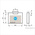 RS PRO Plastic Equipment case, 265 x 226 x 50mm
