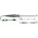 RS PRO K Flat Spatula Temperature Probe, 300mm Length, 7mm Diameter, +450 °C Max