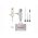 Testo 105 Wireless Digital Thermometer for Food Industry Use, Immersion, Penetration Probe, 1 Input(s), +275°C Max,