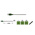 RS PRO Type K Thermocouple Temperature Probe Kit, +1100 °C Max