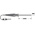 RS PRO PT100 Insertion, Needle Temperature Probe, 100mm Length, 4mm Diameter, +250 °C Max