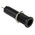 Staubli Black Female Banana Socket, 4 mm Connector, Tab Termination, 10A, 1000V, Gold Plating