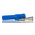 RS PRO Blue Male Banana Plug, 4 mm Connector, Solder Termination, 10A, 1000V, Tin Plating