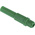 RS PRO Green Male Banana Plug, 4 mm Connector, Solder Termination, 10A, 1000V, Tin Plating