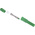 RS PRO Green Male Banana Plug, 4 mm Connector, Solder Termination, 10A, 1000V, Tin Plating