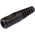 binder Black Male Banana Plug, 4 mm Connector, 16A, 50V, Nickel Plating