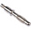 binder Black Male Banana Plug, 4 mm Connector, 16A, 50V, Nickel Plating