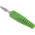 binder Green Male Banana Plug, 4 mm Connector, 16A, 50V, Nickel Plating