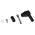 RS PRO Black Male Banana Plug, 4 mm Connector, Solder Termination, 10A, 1000V, Nickel Plating