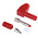 RS PRO Red Male Banana Plug, 4 mm Connector, Solder Termination, 20A, 1000V, Nickel Plating