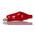 RS PRO Crocodile Clip, Nickel-Plated Steel Contact, 5A, Red