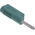 Hirschmann Test & Measurement Green Male Banana Plug - Screw, 60V dc