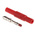 Hirschmann Test & Measurement Red Male Banana Plug, 4 mm Connector, Screw Termination, 24A, 1000V ac/dc, Nickel Plating