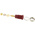 Hirschmann Test & Measurement Red Female Banana Socket, 4 mm Connector, Solder Termination, 32A, 1000V ac/dc, Gold