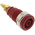 Hirschmann Test & Measurement Red Female Banana Socket, 4 mm Connector, Solder Termination, 32A, 1000V ac/dc, Gold