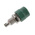 Hirschmann Test & Measurement Green Female Banana Socket, 4 mm Connector, Solder Termination, 32A, 30 V ac, 60V dc, Tin