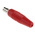 Hirschmann Test & Measurement Red Male Banana Plug, 4 mm Connector, Screw Termination, 16A, 30 V ac, 60V dc, Nickel