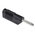 Hirschmann Test & Measurement Black Male Banana Plug, 4 mm Connector, Screw Termination, 30A, 60V dc, Nickel Plating